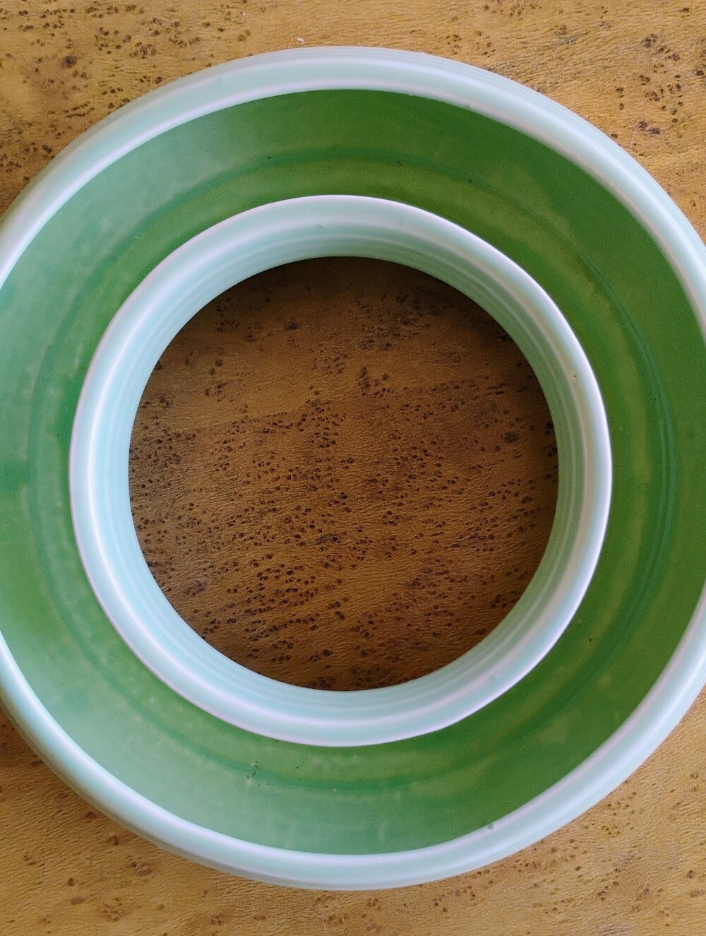 Vintage Posy Ring - English Pottery - Picture 3 of 6
